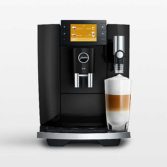 JURA ® E8 Gen 5 Automatic Espresso Machine in Piano Black
