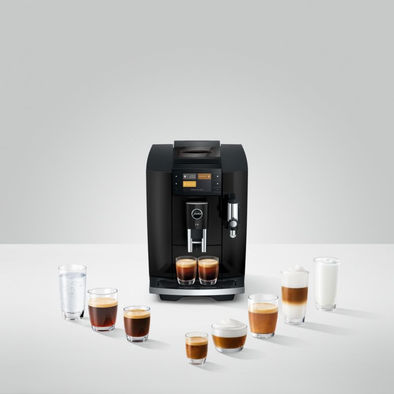 JURA ® E8 Gen 5 Automatic Espresso Machine in Piano Black - image 2 of 7