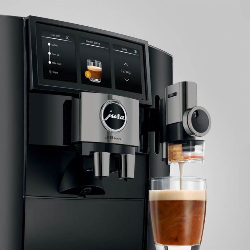 JURA ® J10 Twin Diamond Black Espresso Machine - image 5 of 9