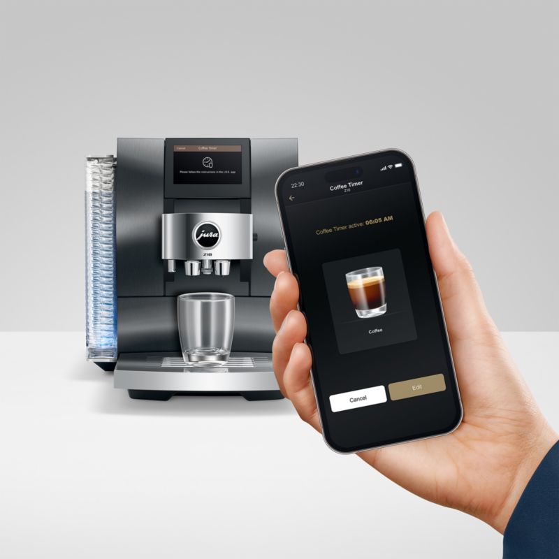 JURA ® Z10 Aluminum Black Espresso Machine - image 2 of 8