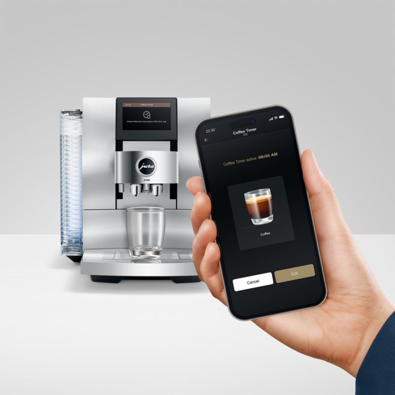 JURA ® Z10 Aluminum White Espresso Machine - image 1 of 6
