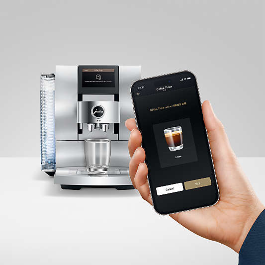JURA ® Z10 Aluminum White Espresso Machine