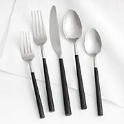 Aero Black Flatware 5-Piece Place Setting + Reviews