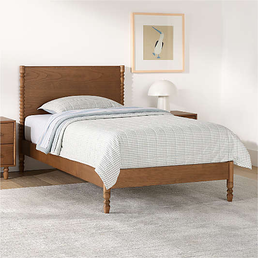 Jack Hazelnut Ash Wood Kids Bed