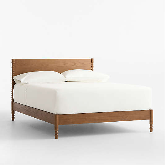 Jack Hazelnut Ash Wood Kids Full Bed