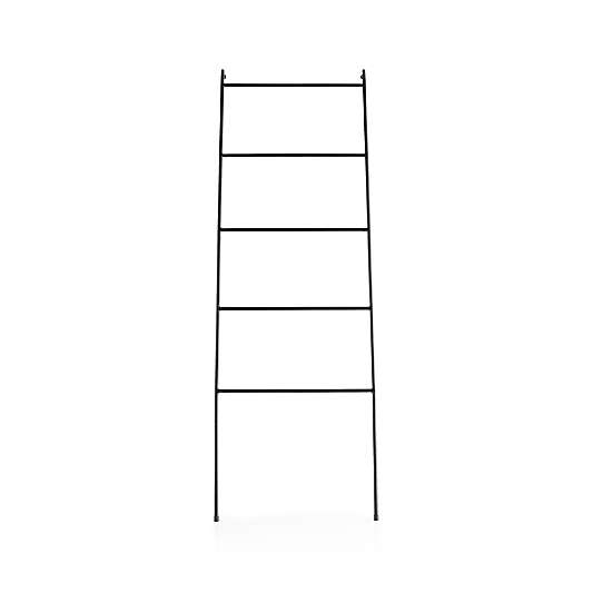 Jackson Black Towel Ladder