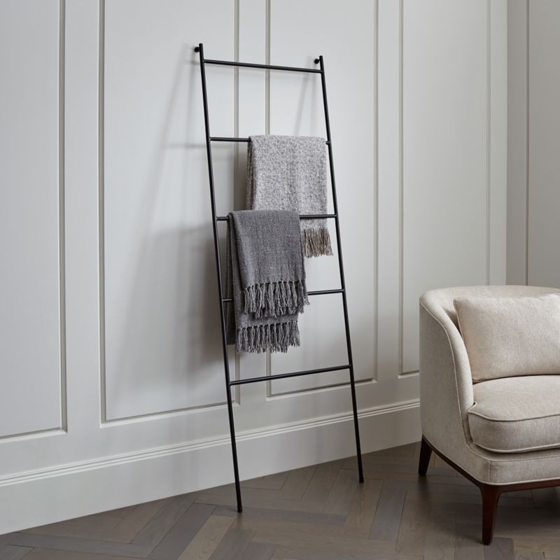 Jackson Black Towel Ladder - image 2 of 7