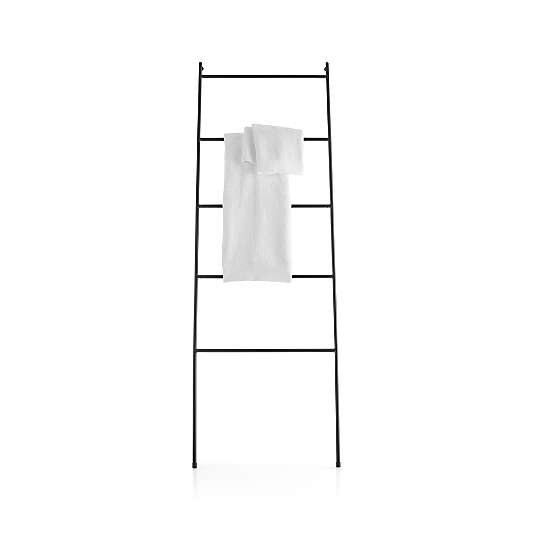 Jackson Black Towel Ladder