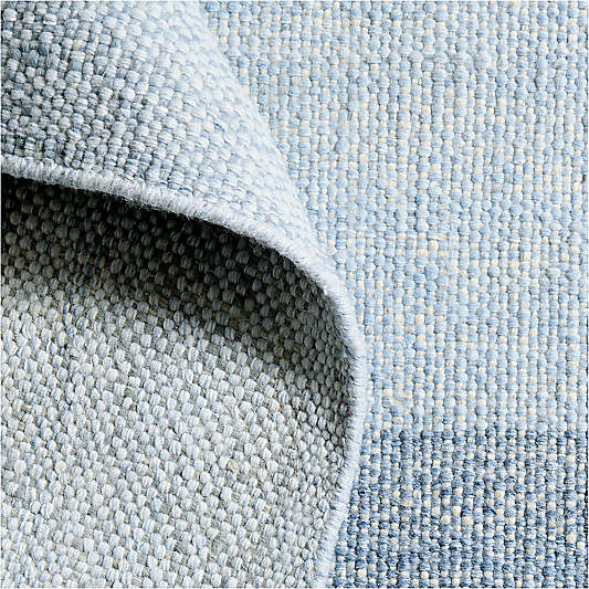 Jackson Performance Handwoven Blue Area Rug 6'x9'