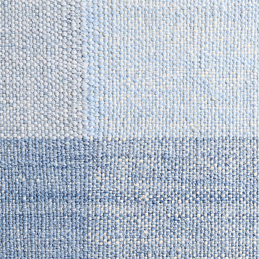 Jackson Performance Handwoven Blue Rug Swatch 12"x18"