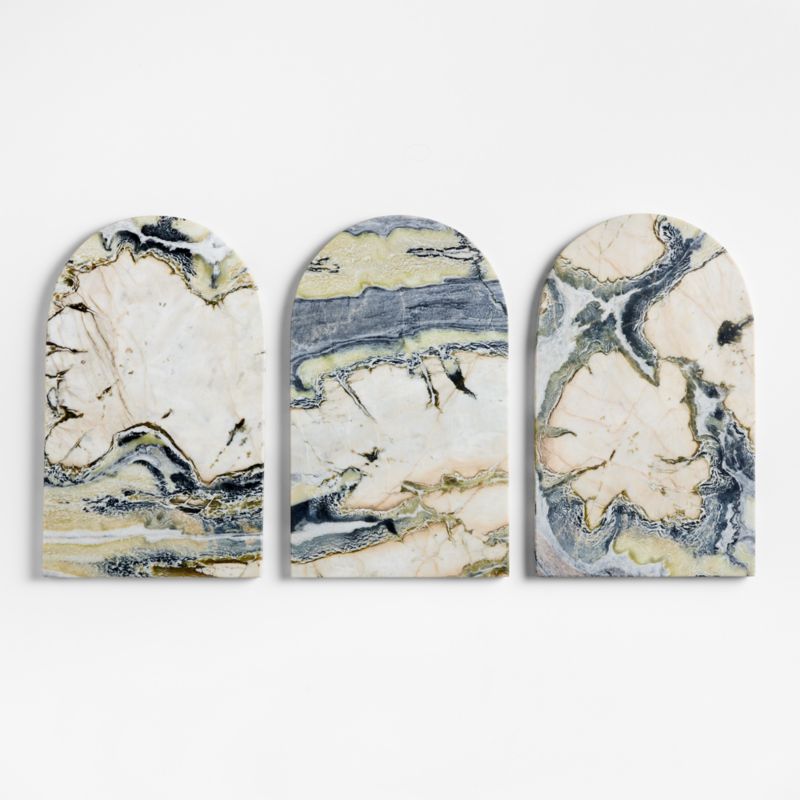 Jade Floral Marble Serving Board - image 3 of 6