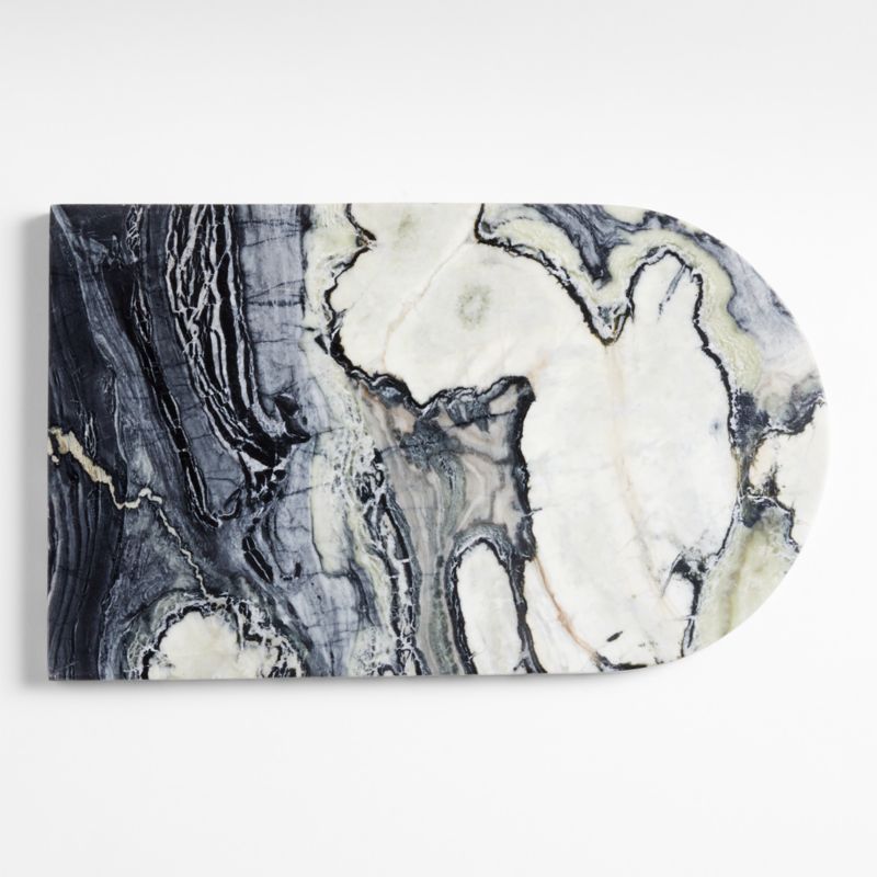 Jade Floral Marble Serving Board - image 0 of 5