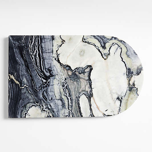 Jade Floral Marble Serving Board