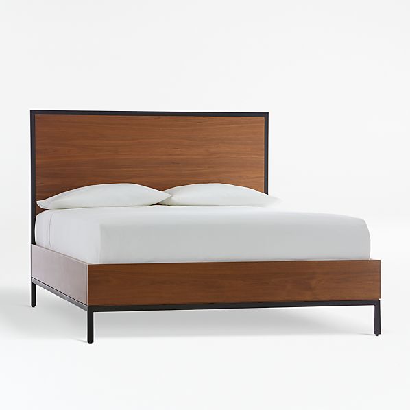 Queen Bed Frames Crate And Barrel, New Bed Frame Queen