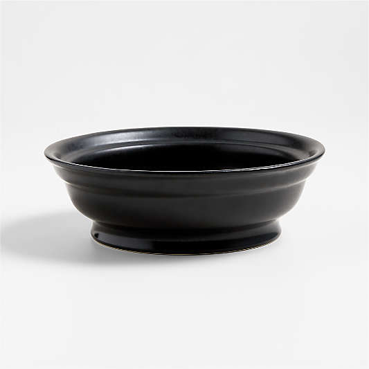 Jamesware Charcoal Stoneware Low Bowl