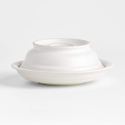 Jamesware White Stoneware The Single Dish