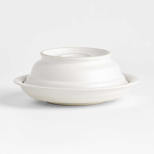 Jamesware White Stoneware The Single Dish