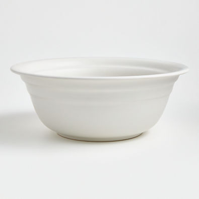 View Jamesware White Stoneware Serving Bowl details