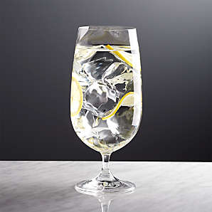 Honeybloom Recycled Glass Water Goblet