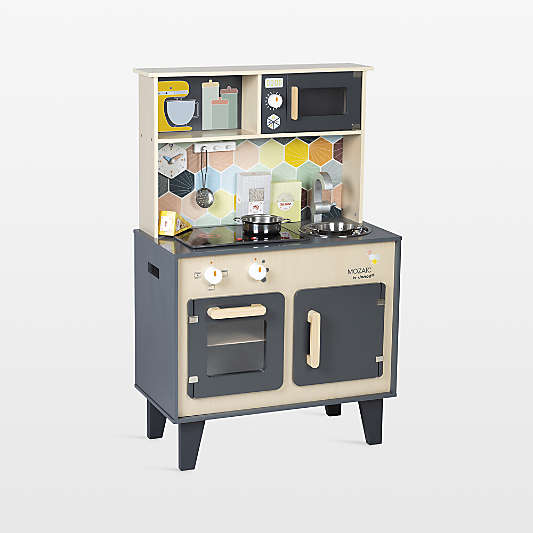 Janod Mozaic Big Cooker Kids Wooden Play Kitchen