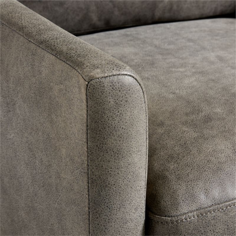 Jacques Leather Accent Chair