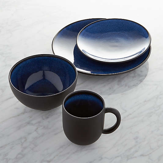 Jars Tourron Blue 4-Piece Place Setting