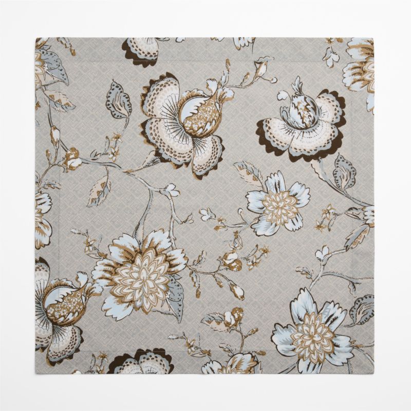 Jacobean Floral Cotton Dinner Napkin, Set of 4 - image 1 of 3