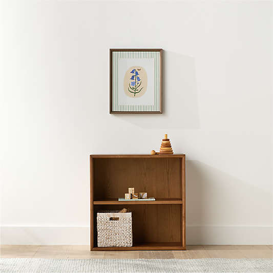 Jack 30" Hazelnut Ash Wood Modular Kids Open Bookcase