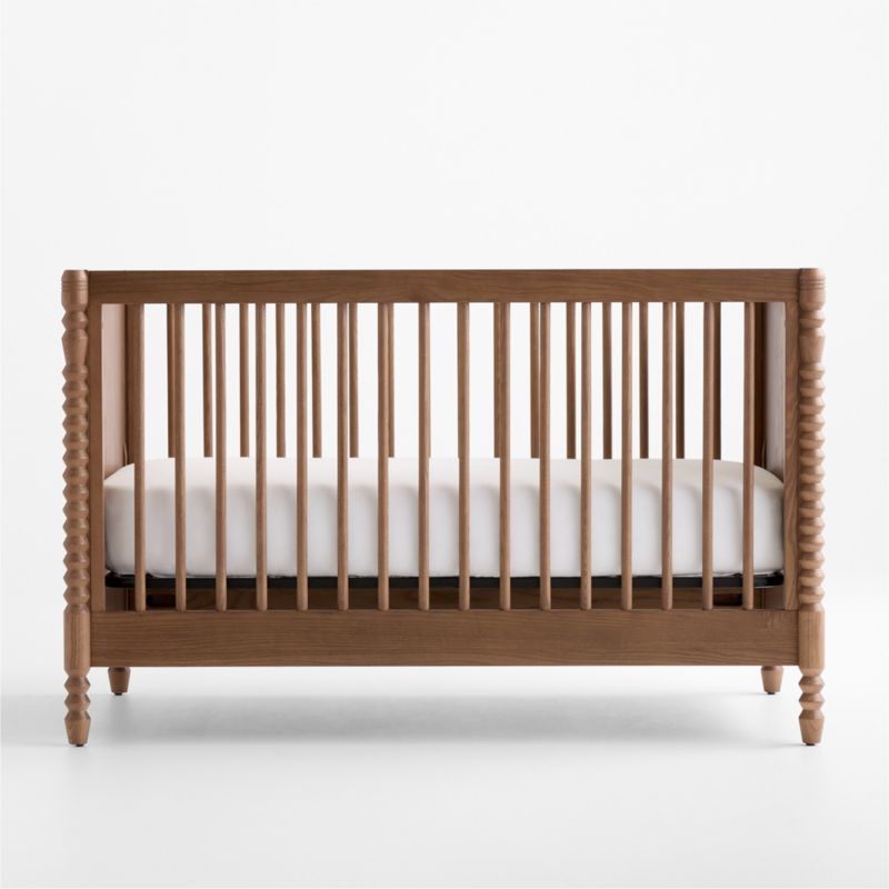 Jack Hazelnut Ash Wood Convertible Crib - image 3 of 6