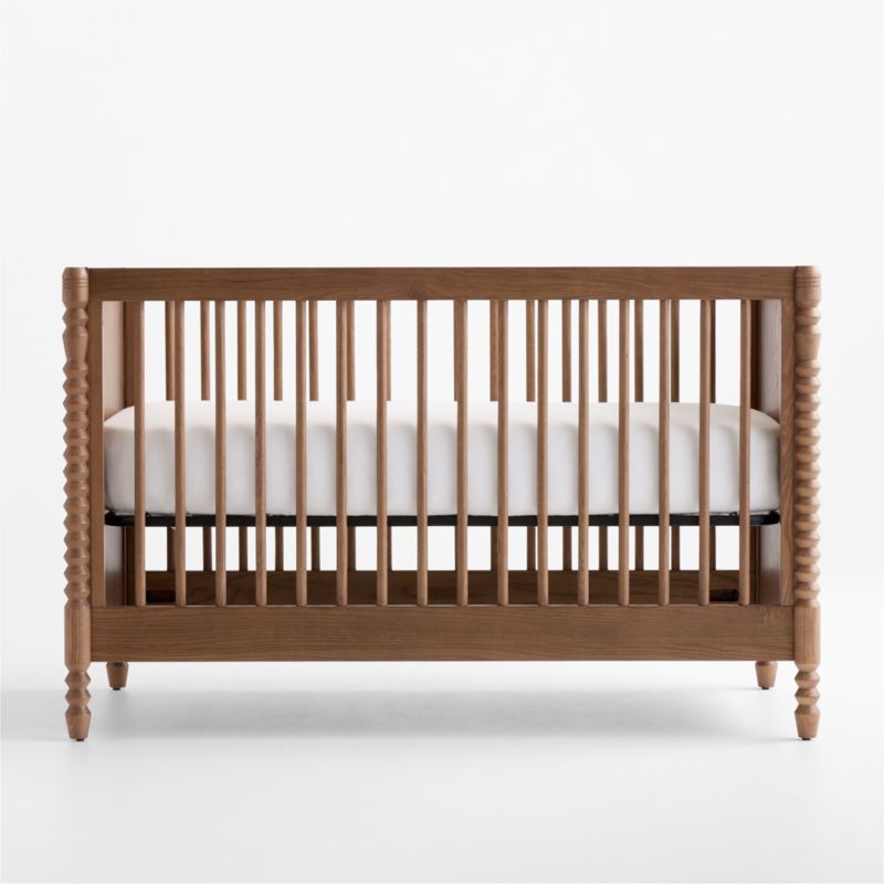 Jack Hazelnut Ash Wood Convertible Crib - image 4 of 6