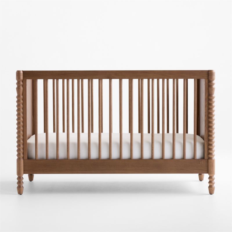 Jack Hazelnut Ash Wood Convertible Crib - image 2 of 6