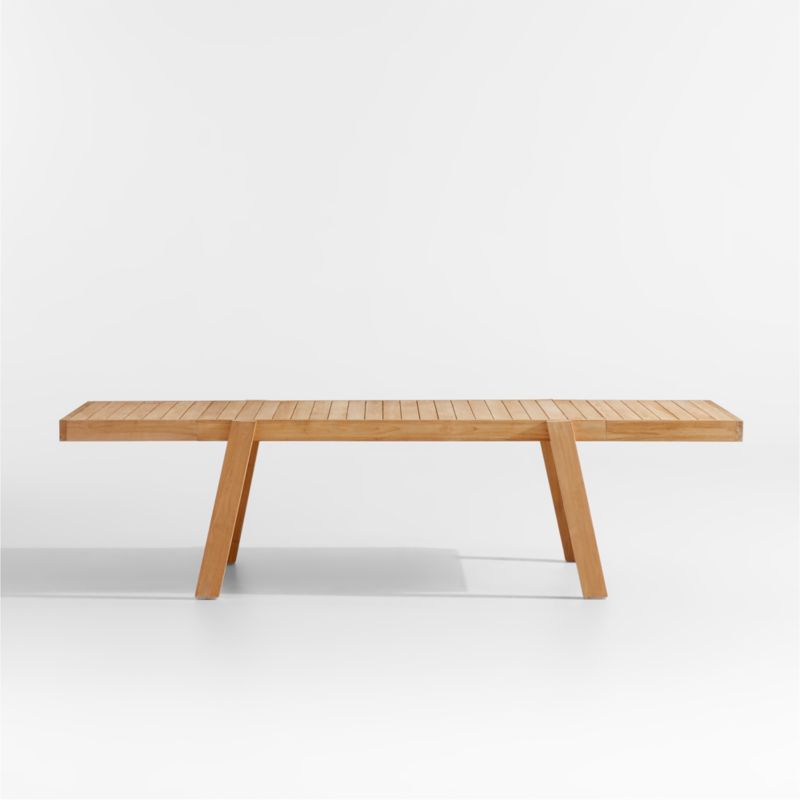 Jeannie 70"-113" Extendable Teak Outdoor Dining Table by Leanne Ford