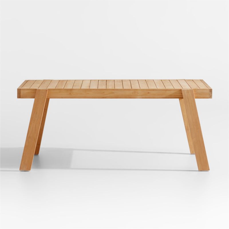 Jeannie 70"-113" Extendable Teak Outdoor Dining Table by Leanne Ford