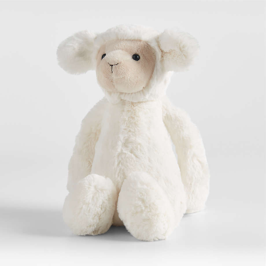 Jellycat Medium Bashful Lamb Kids Plush Stuffed Animal + Reviews