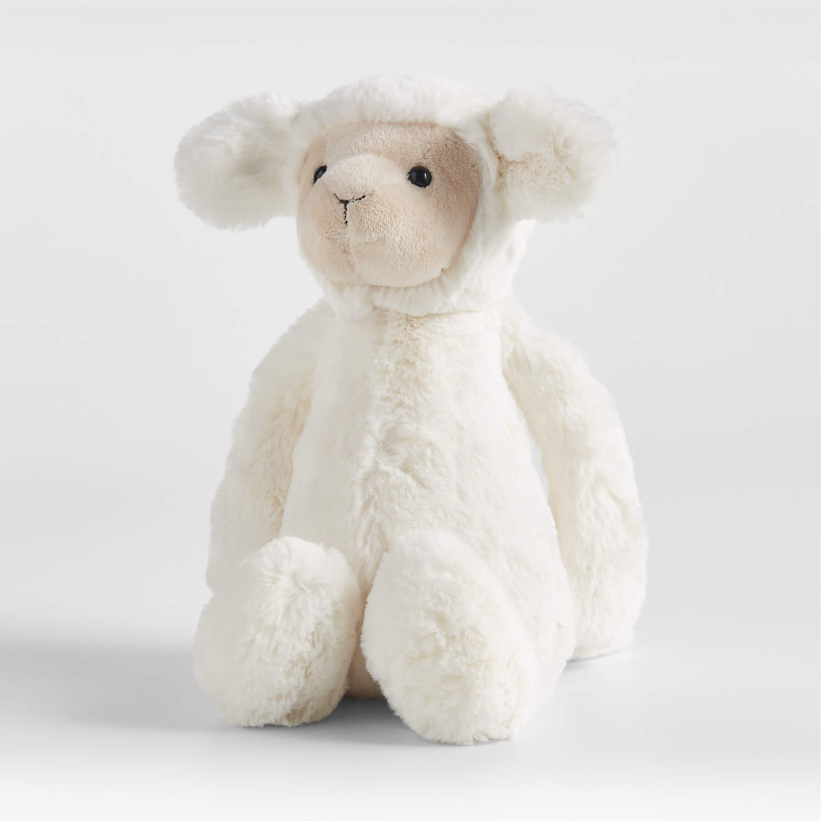 Jellycat Medium Bashful Lamb Kids Plush Stuffed Animal + Reviews | Crate &  Kids
