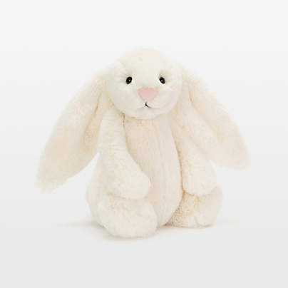 Jellycat ® White Bunny Kids Stuffed Animal