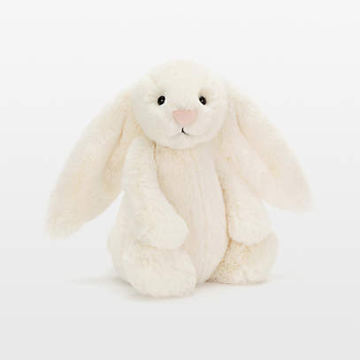 Jellycat White Bunny Kids Plush Stuffed Animal + Reviews