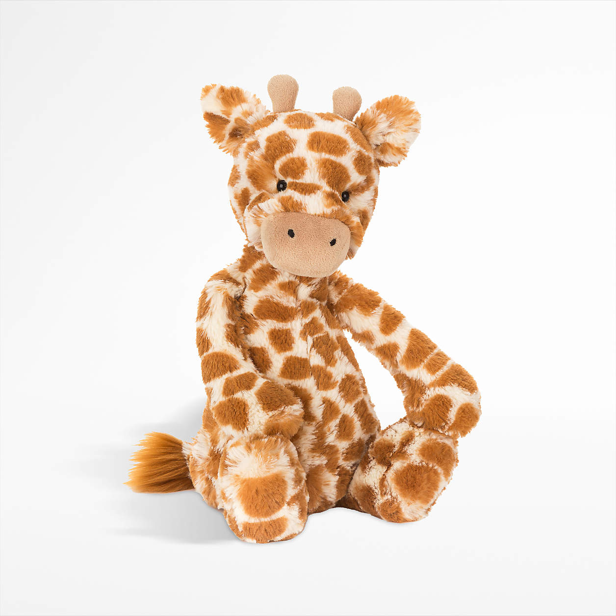 Jellycat Medium Bashful Giraffe Kids Stuffed Animal + Reviews Crate