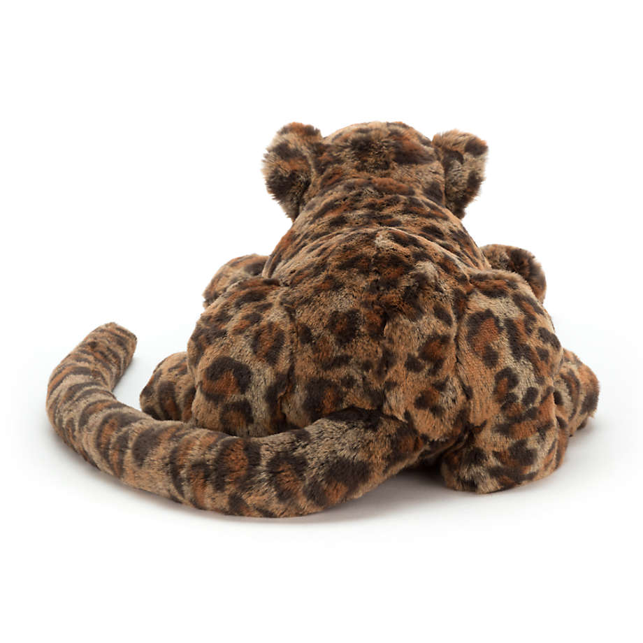 Large leopard on sale stuffed animal