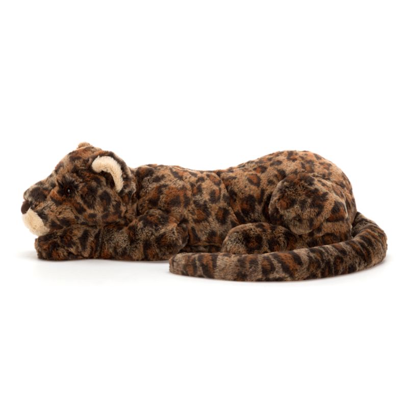 Jellycat Large Livi Leopard Kids Plush Stuffed Animal + Reviews | Crate ...