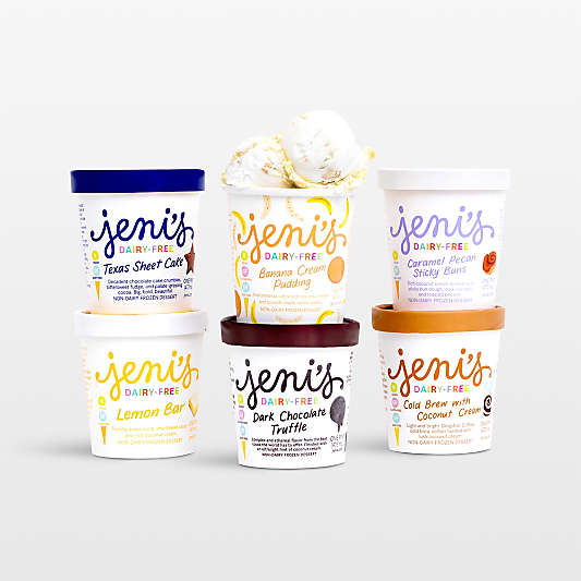 Jeni's Dairy Free 5-Pint Ice Cream Collection