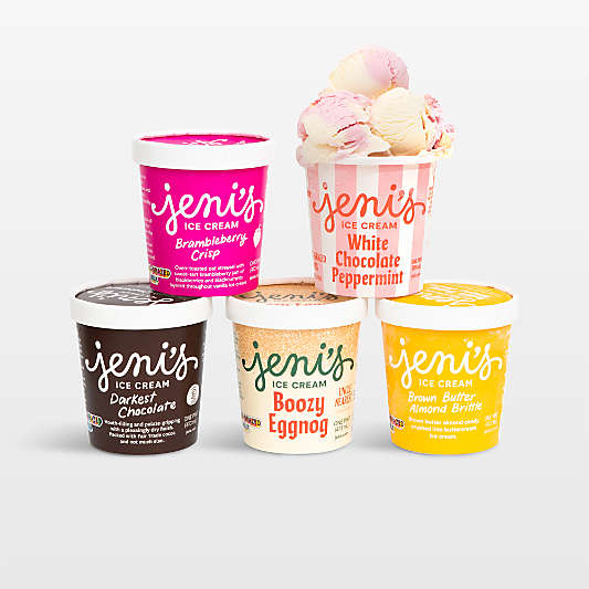 Jeni's Holiday 5-Pint Ice Cream Collection