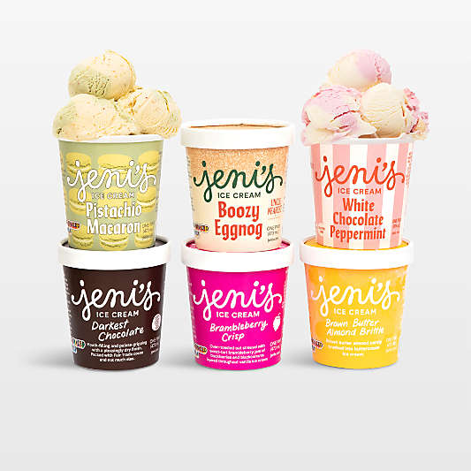 Jeni's Holiday 6-Pint Ice Cream Collection