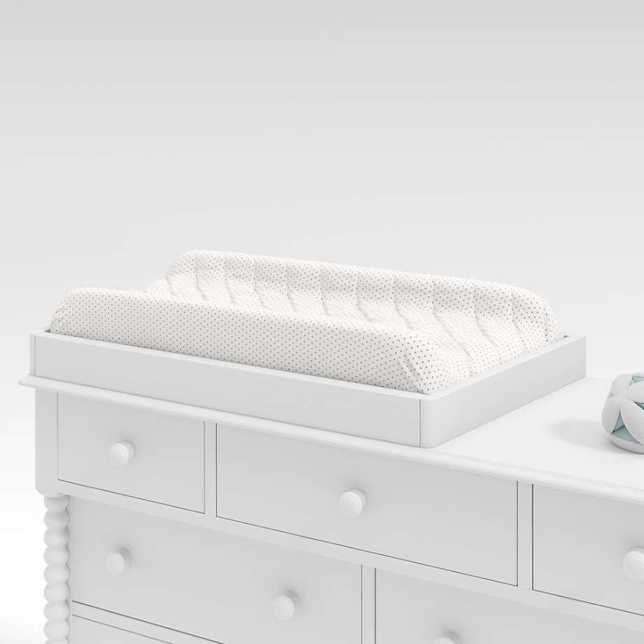 White Changing Table Topper Crate Kids