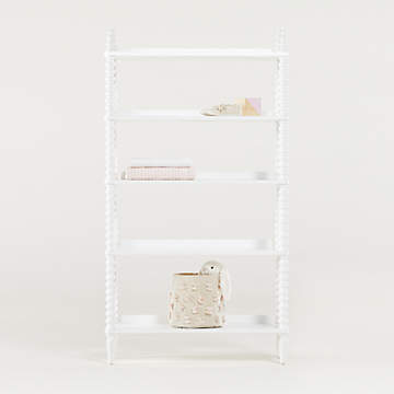 Crate and deals barrel ladder bookshelf