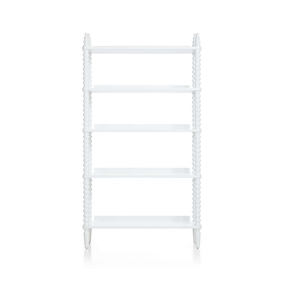 Crate and deals barrel white bookcase