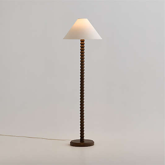 Jenny Lind Deep Brown Kids Floor Lamp