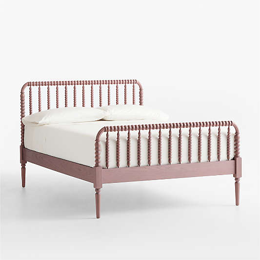 Jenny Lind Dyed Lilac Rose Wood Kids Full Bed