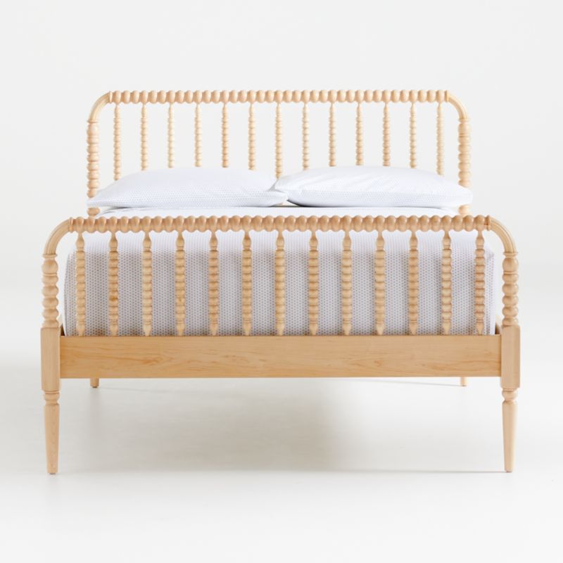 Jenny Lind Maple Wood Spindle Kids Full Bed