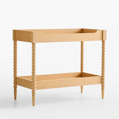 Jenny Lind Heirloom Maple Wood Baby Changing Table